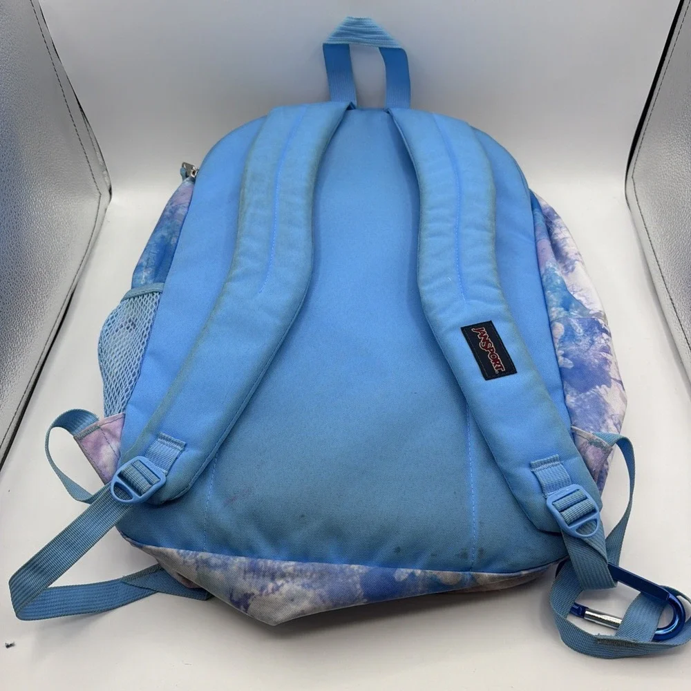 JanSport XL Tie Dye Backpack Multicolor School Canvas Hiking Bag Unisex Kids